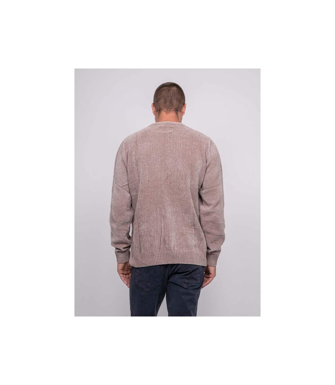 Pull ras de cou avec torsades LITURIN-2