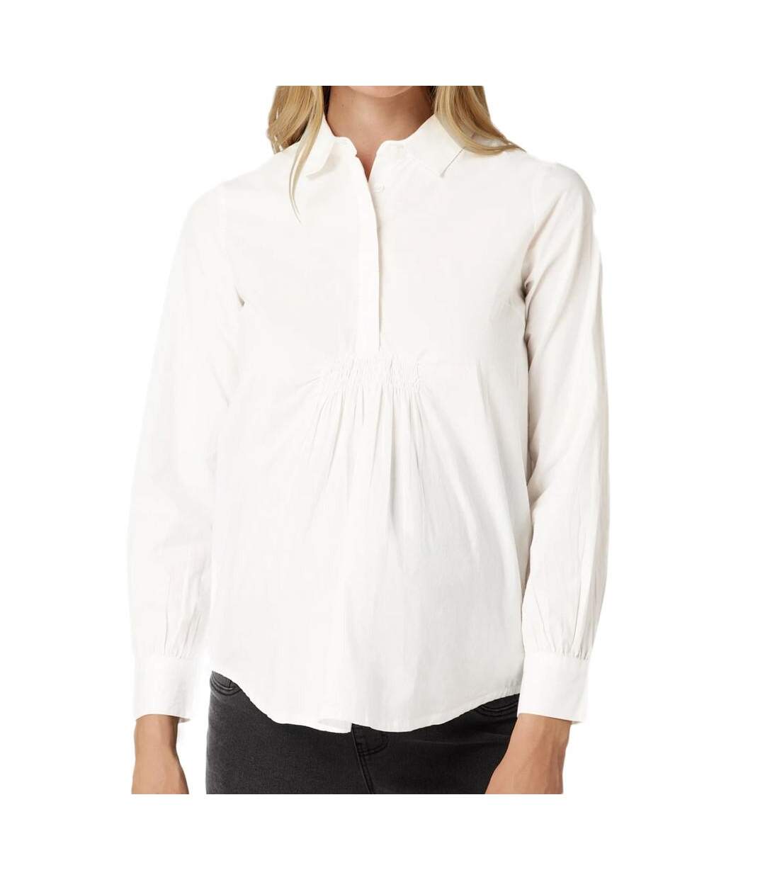 Blouse Blanche Femme Mamalicious Leticia - L