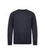 Mens Logo Regular Sweater Top Charcoal Marl Firetrap-1