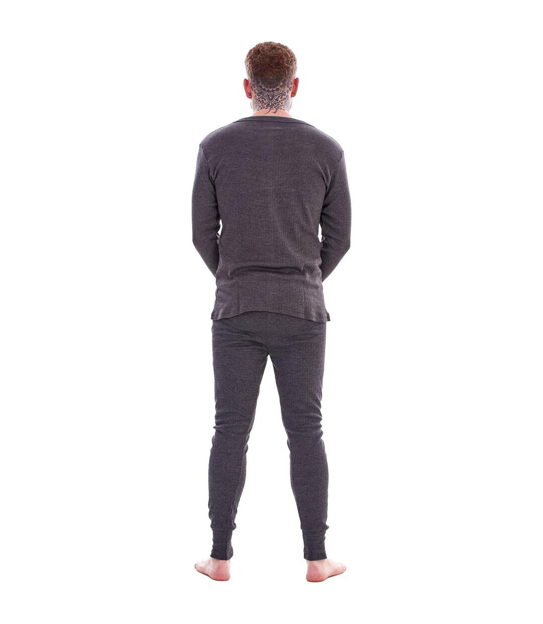 Sous-vêtements Thermiques Homme Gris Heatforce-2
