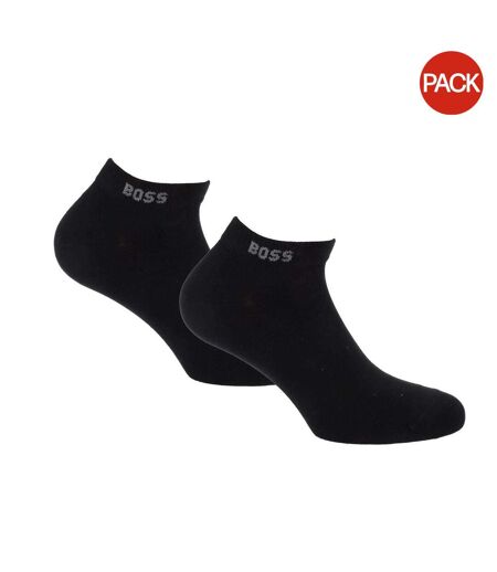 Lot De 2  Socquettes Homme Noir Boss