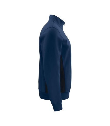 Projob Mens Half Zip Sweatshirt (Navy) - UTUB781