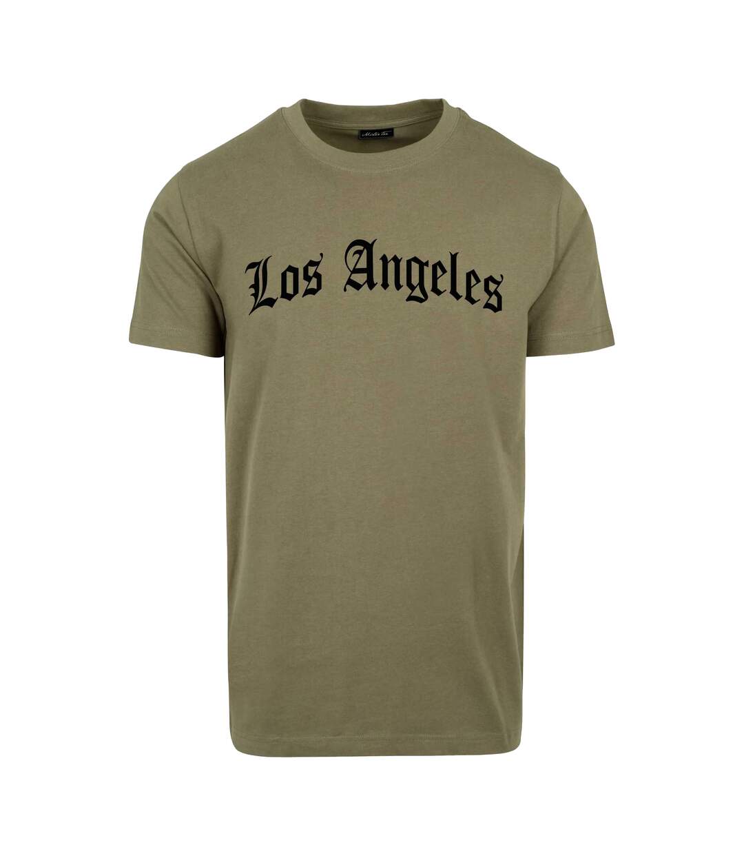 T-shirt Los Angeles Wording Homme Kaki Mister Tee-1