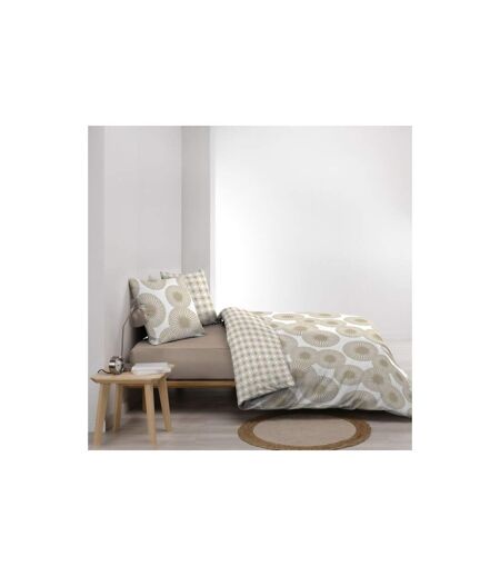 Parure de Lit 3 Pièces Nebulla 240x220cm Beige