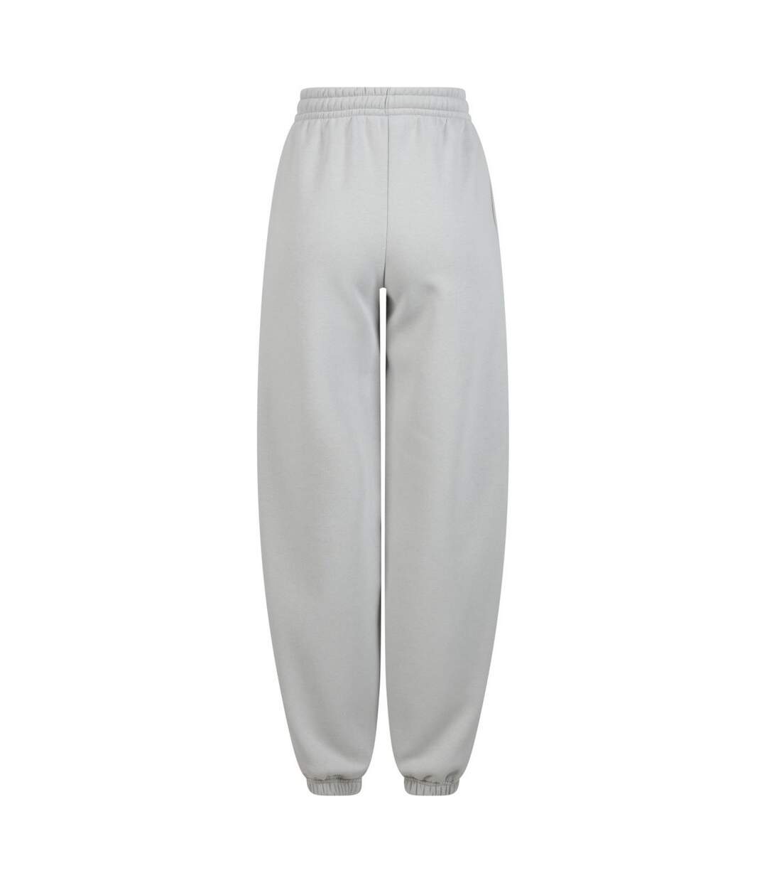 Pantalon De Jogging Fluffy Femme Gris Pâle Build Your Brand-2