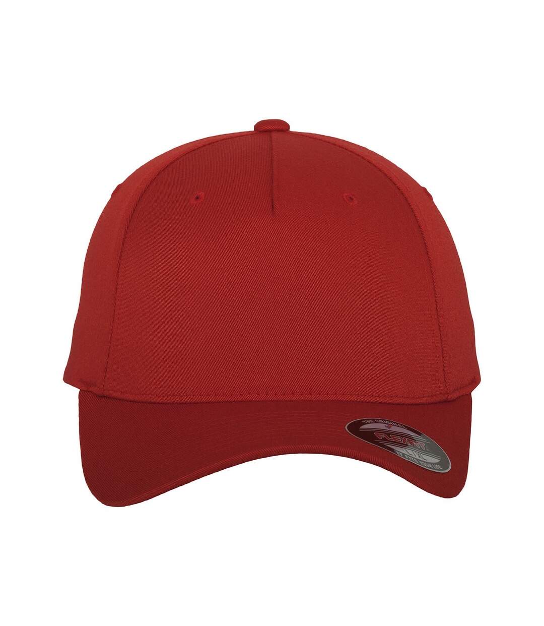 Casquette adulte rouge Flexfit-4