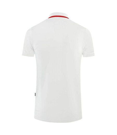 Mens London 1851 Polo Shirt White Aquascutum
