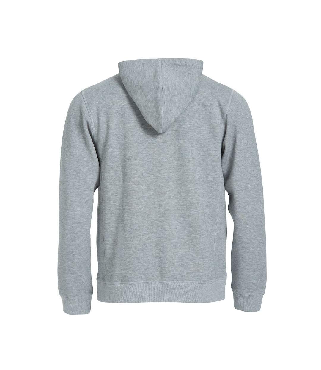 Sweat à capuche classic homme gris Clique-2