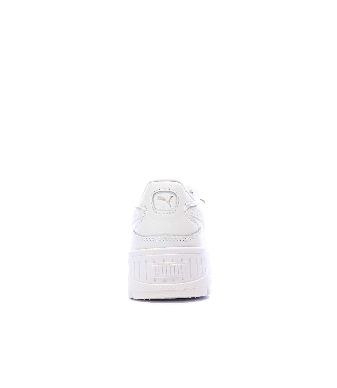 Baskets blanches femme puma karmen 397461-3