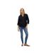 Chemise Manches Roulées Femme Noir Vero Moda-1