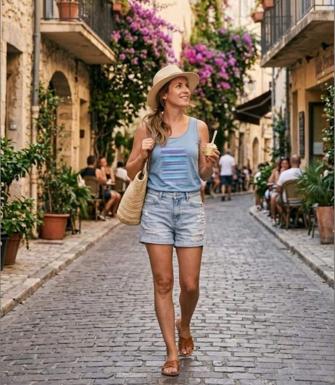 MAYFLOWER DEF4004A : Débardeur en coton jersey pour femme au confort absolu-5