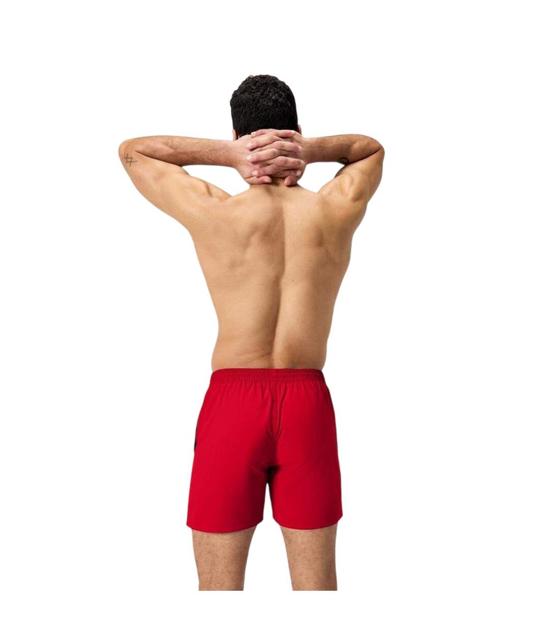 Mens Essential Swim Shorts Red Speedo-2