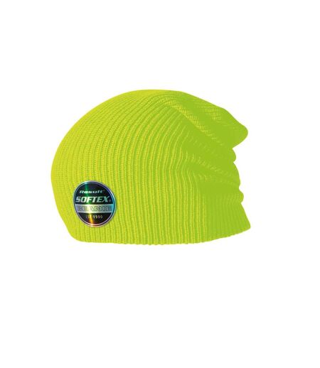 Bonnet Adulte Jaune Fluo Result Core