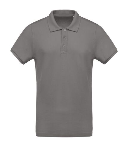 Kariban Mens Organic Pique Polo Shirt (Storm Grey) - UTPC2985