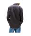 Chemise noire homme tommy hilfiger oxford98-2