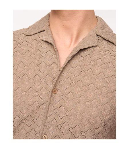 Chemise Foxborough Homme Taupe Duck And Cover