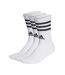 Lot de 3 Paires Chaussettes Blanches Homme Adidas HT3458 - 37/39-1