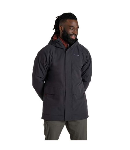 Mens lorton waterproof jacket dark iron Craghoppers
