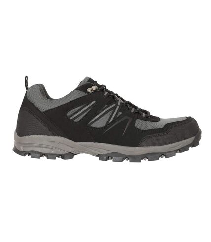 Mens mcleod outdoor wide walking shoes black Mountain Warehouse