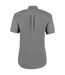 Chemise à manches courtes homme gris argenté Kustom Kit