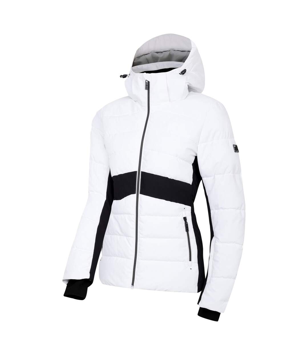 Blouson de ski glacial femme blanc / noir Dare 2B