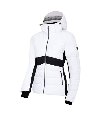 Veste de ski glacial femme/ladies blanc / noir Dare 2B