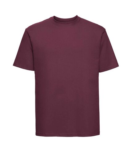 Jerzees Colours Mens Classic Short Sleeve T-Shirt (Burgundy)