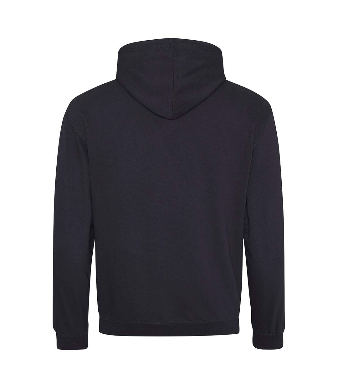 Awdis Varsity Hooded Sweatshirt / Hoodie (Jet Black/Orange Crush) - UTRW165