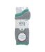 2 Pack Ladies Cable Knit Heel & Toe Socks-2