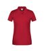Polo Bio Workwear Femme Rouge James And Nicholson-1