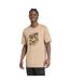 T-shirt Motif/style Logo Homme Beige Adidas-4