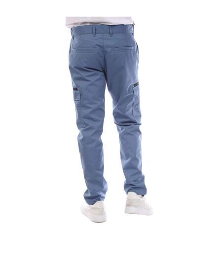 Mens Gilan231d Cargo Trousers Blue Hugo