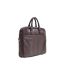 Katana - Cartable porte-ordinateur en cuir 15 - chocolat - 6312