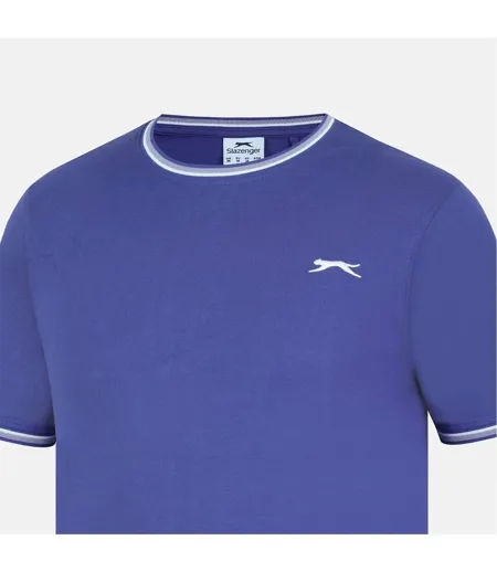 Mens Cotton T-shirt Bluebell Slazenger