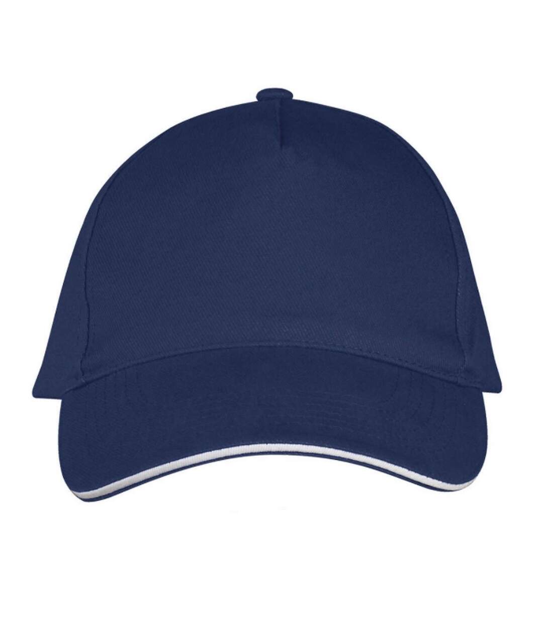SOLS Unisex Long Beach Cap (French Navy/White) - UTPC2700-2