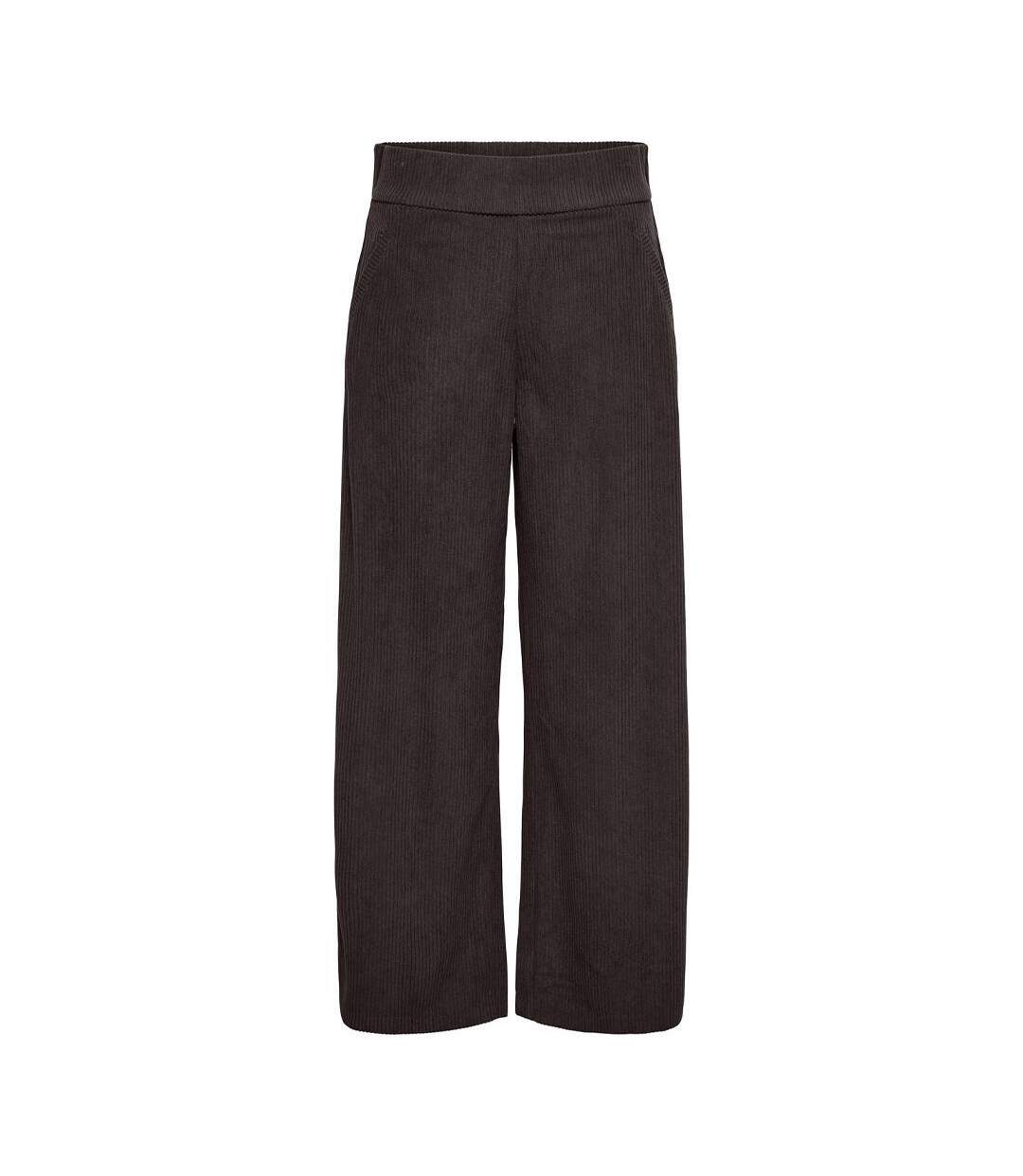 Pantalon velours marron   femme jdy hope cord-1
