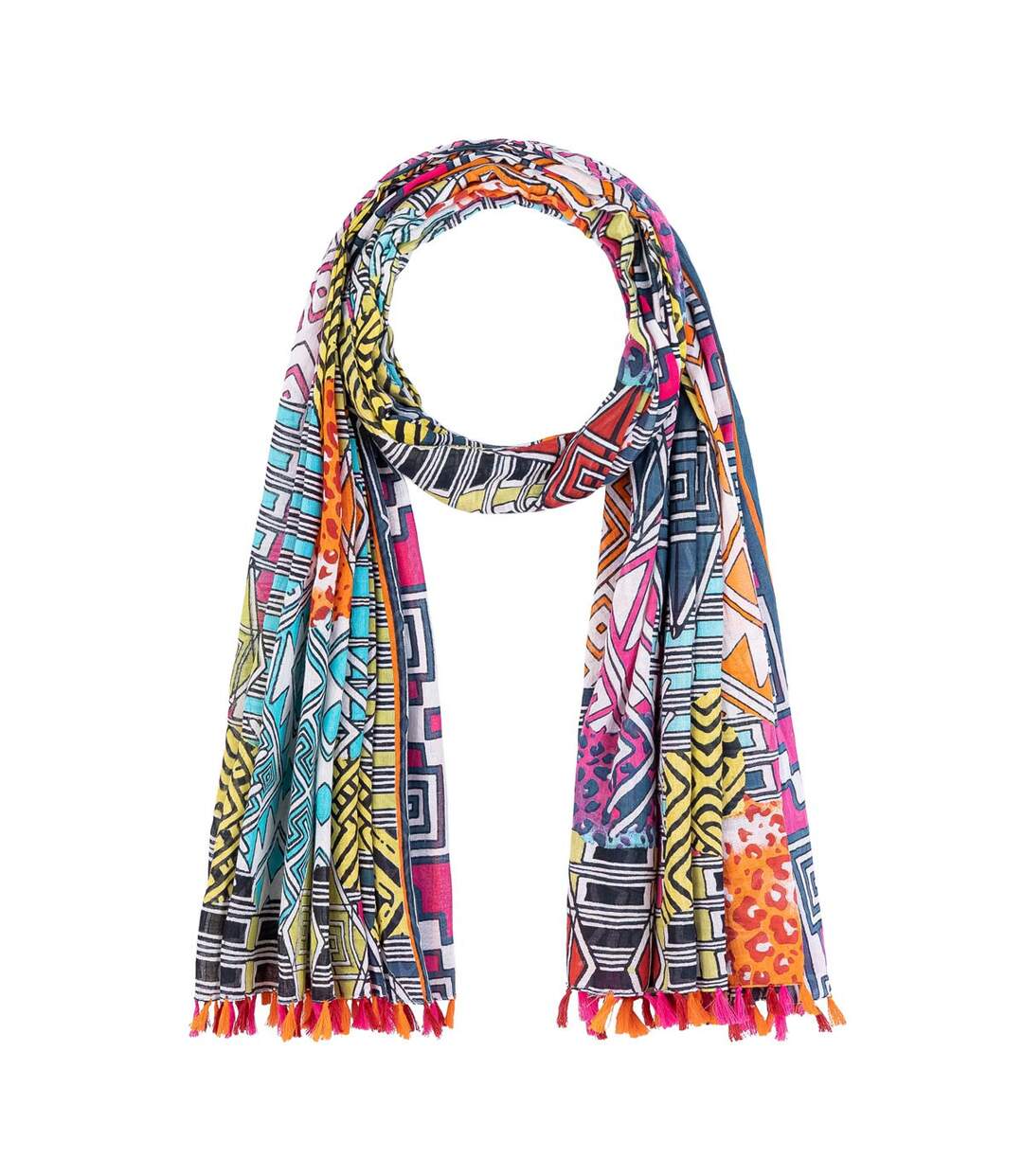 Foulard fantaisie Magma-1