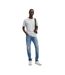 T-shirt Motif/style Orange Homme Gris Clair Boss-1