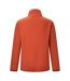 Haut Polaire À Col Montant Zippé Motif/style Panneau Contrasté Frankie Homme Orange Foncé Noir Regatta-3
