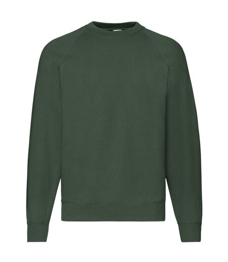 Sweat classic 80/20 homme vert bouteille Fruit of the Loom