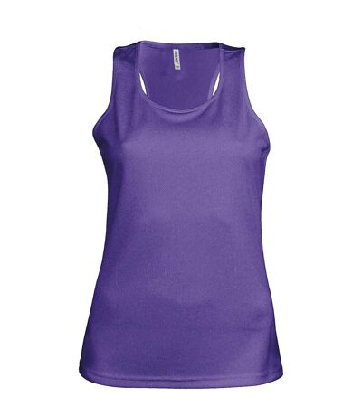 Kariban Proact Womens/Ladies Sleeveless Sports / Training Vest (Purple) - UTRW2720