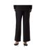 Pantalon fluide noir femme vero moda celina - 42-2