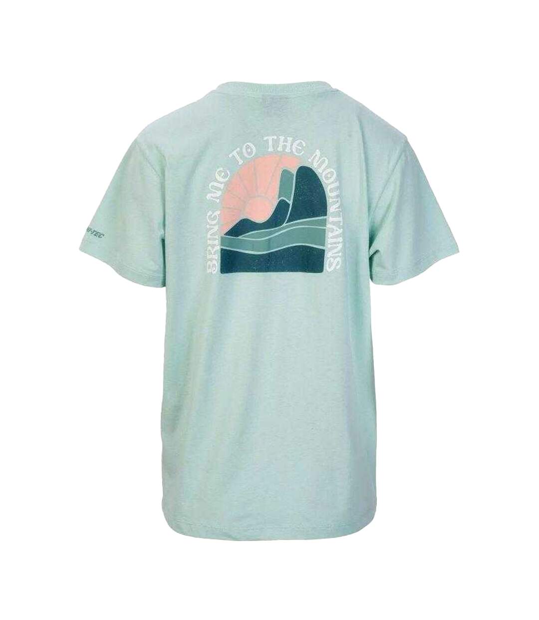 T-shirt Motif/style Imprimé Au Dos Elina Femme Bleu Hi-Tec-2