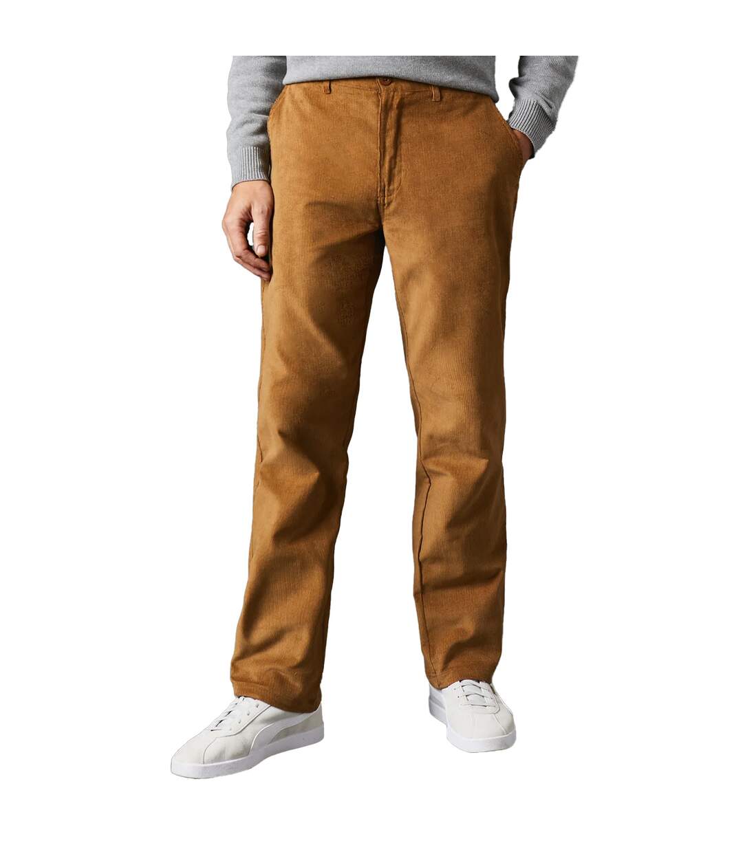 Pantalon homme beige pâle Maine-1