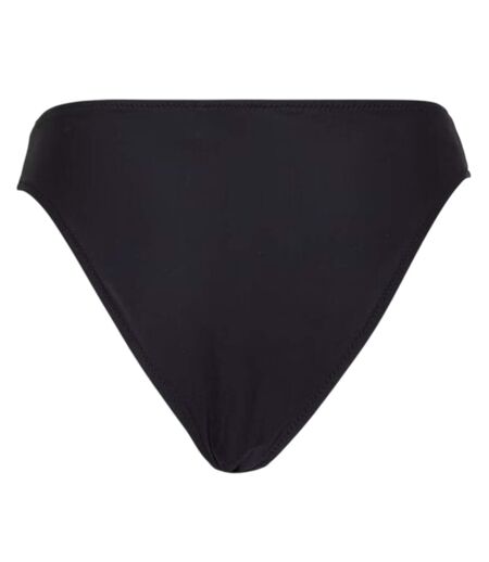 Womens/ladies Mid Rise Bikini Bottoms Black Brave Soul