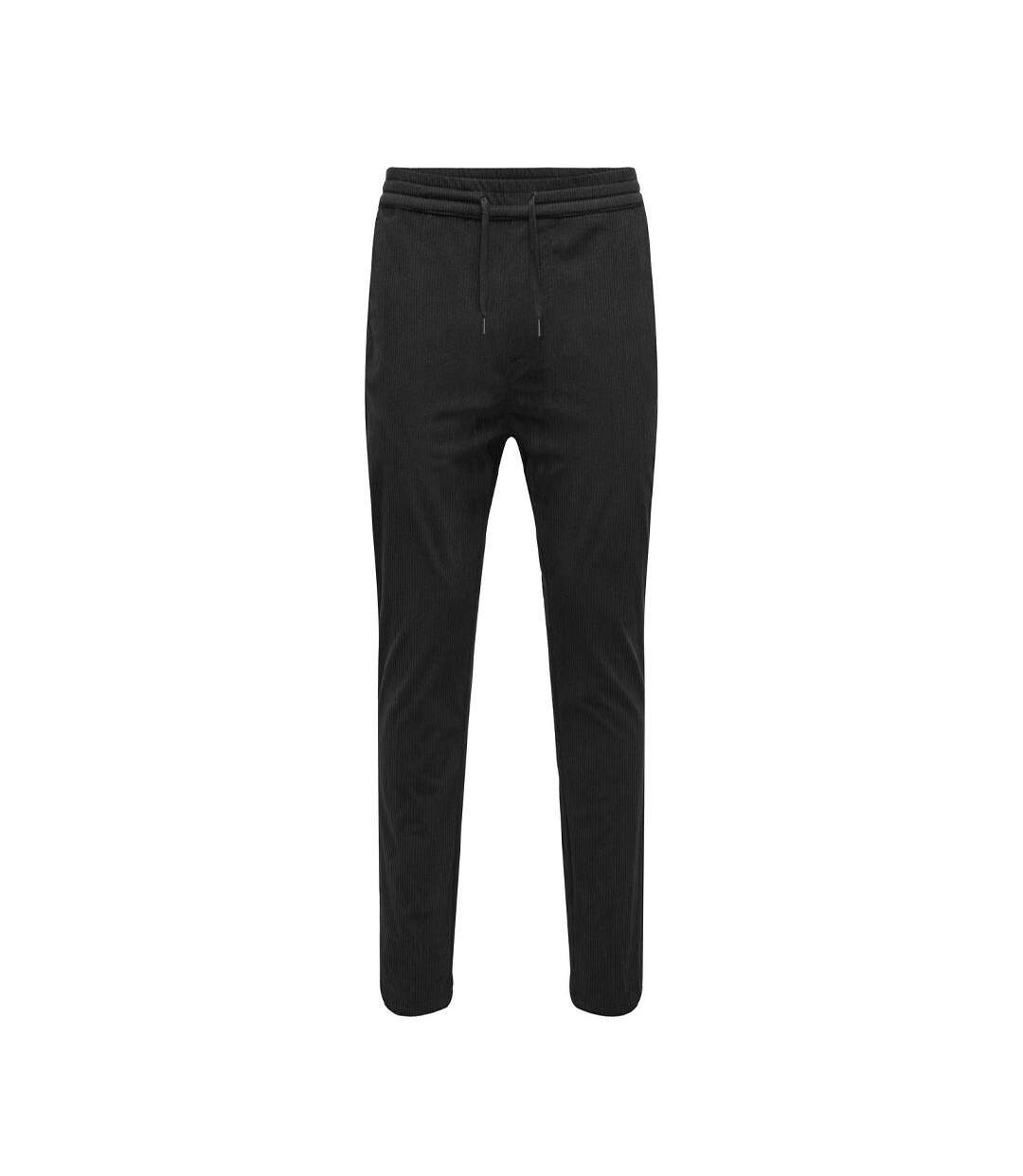 Pantalon Regular Noir Homme Only & Sons Live - XS-1