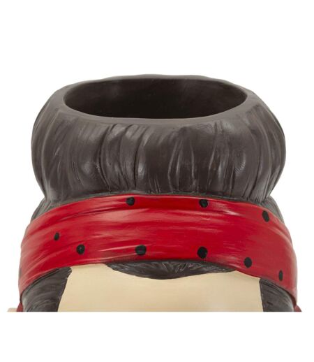 Vase Déco Femme Hollywood 27cm Multicolore