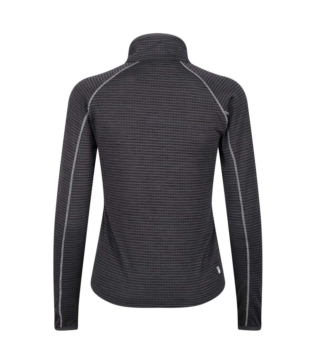 Womens/ladies Yonder Raglan Long-sleeved Sweatshirt Seal Grey White Regatta-2
