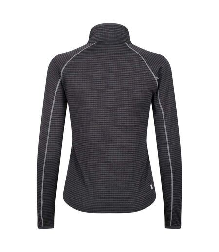 Womens/ladies Yonder Raglan Long-sleeved Sweatshirt Seal Grey White Regatta
