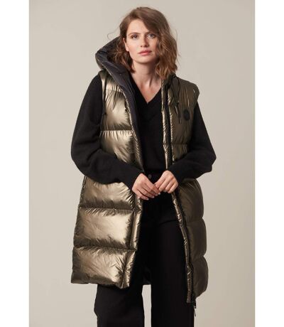 Manteau sans manches réversible pour femme LILIANA